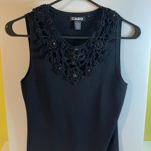 Cabo tank‎ size medium beaded